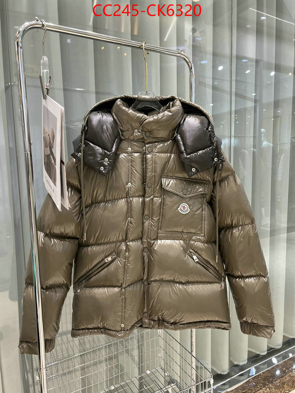 Down jacket Men-Moncler high quality replica ID: CK6320 $: 245USD