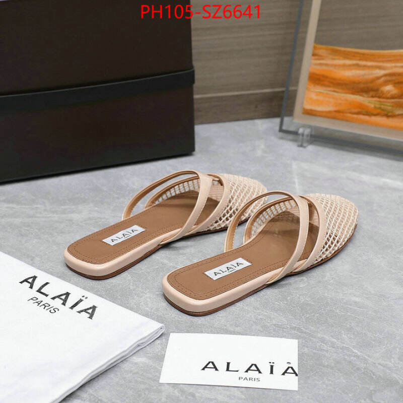 Women Shoes-ALAIA aaaaa+ quality replica ID: SZ6641 $: 105USD