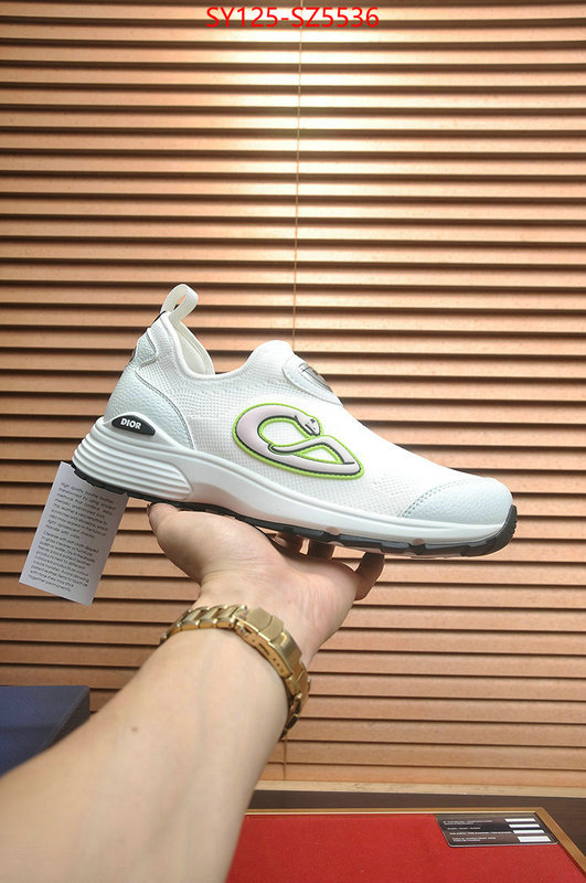 Men shoes-Dior best quality replica ID: SZ5536 $: 125USD