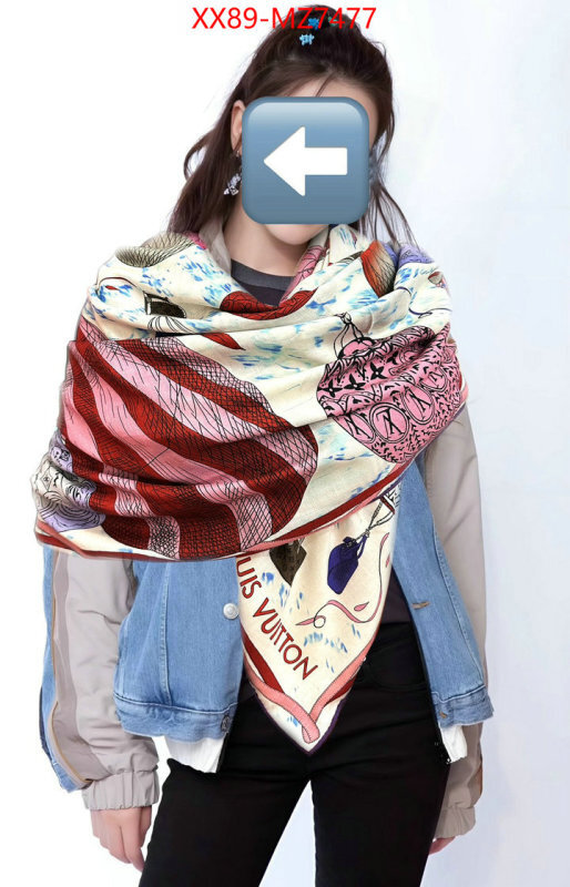 Scarf-LV where quality designer replica ID: MZ7477 $: 89USD