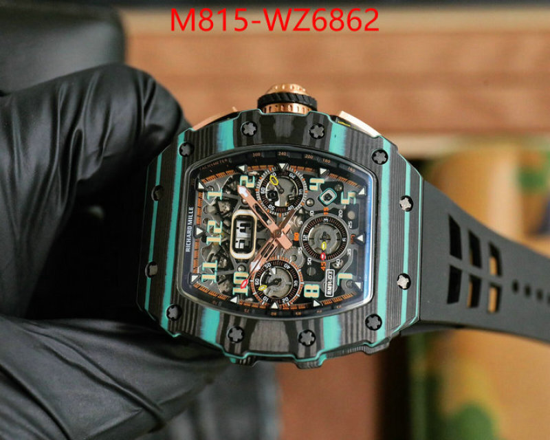 Watch(TOP)-Richard Mille best quality fake ID: WZ6862 $: 815USD