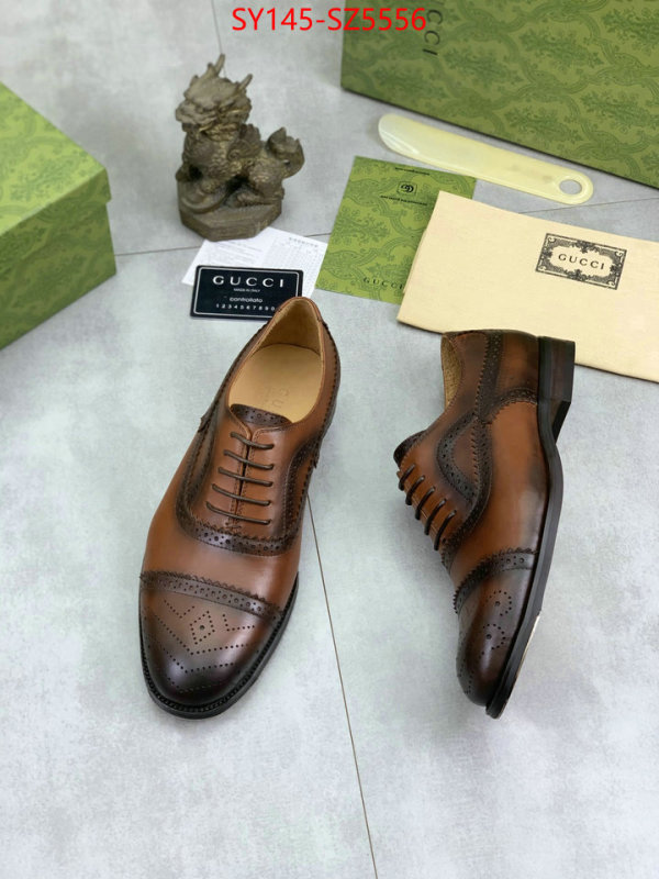 Men Shoes-Gucci fake high quality ID: SZ5556 $: 145USD