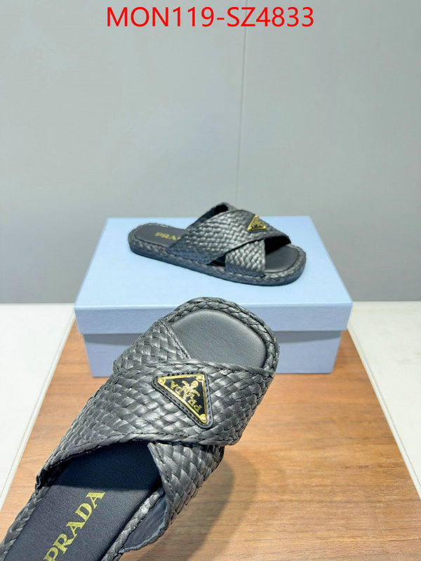 Women Shoes-Prada 2024 aaaaa replica customize ID: SZ4833 $: 119USD