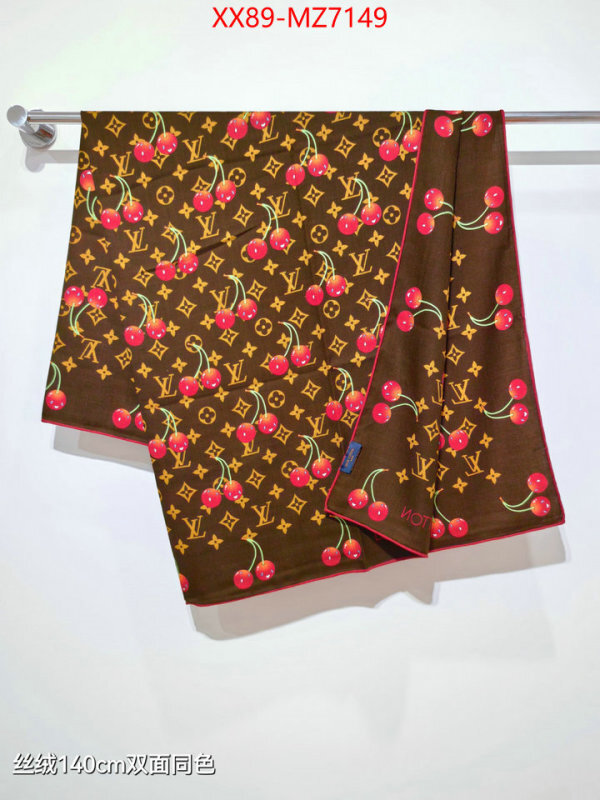 Scarf-LV designer replica ID: MZ7149 $: 89USD