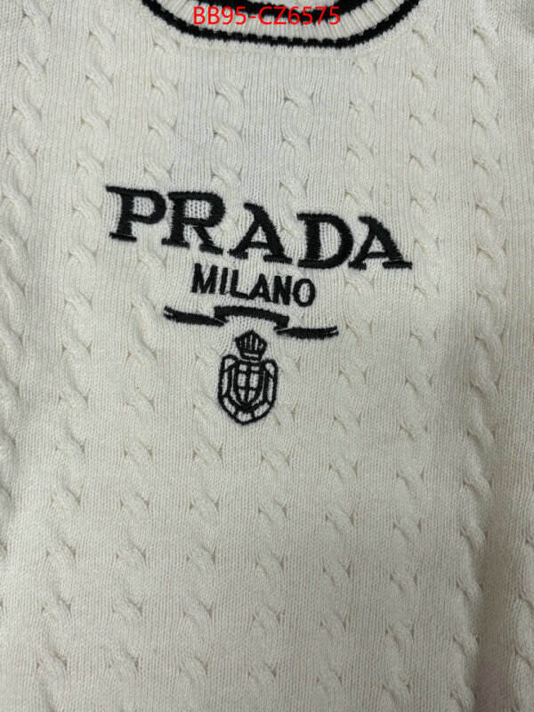 Clothing-Prada where to buy fakes ID: CZ6575 $: 95USD