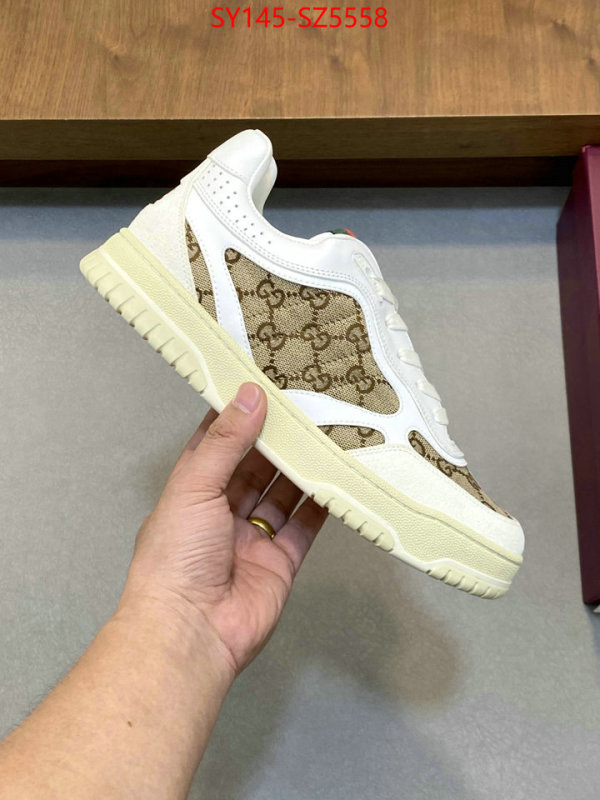 Men Shoes-Gucci what is a 1:1 replica ID: SZ5558 $: 145USD