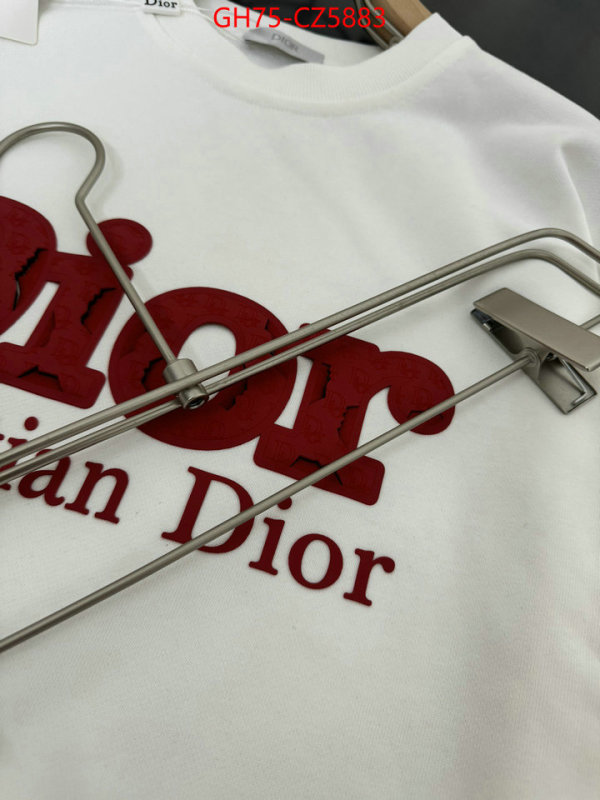 Clothing-Dior high quality 1:1 replica ID: CZ5883 $: 75USD