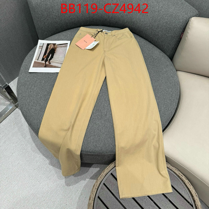 Clothing-MIU MIU is it ok to buy ID: CZ4942 $: 119USD