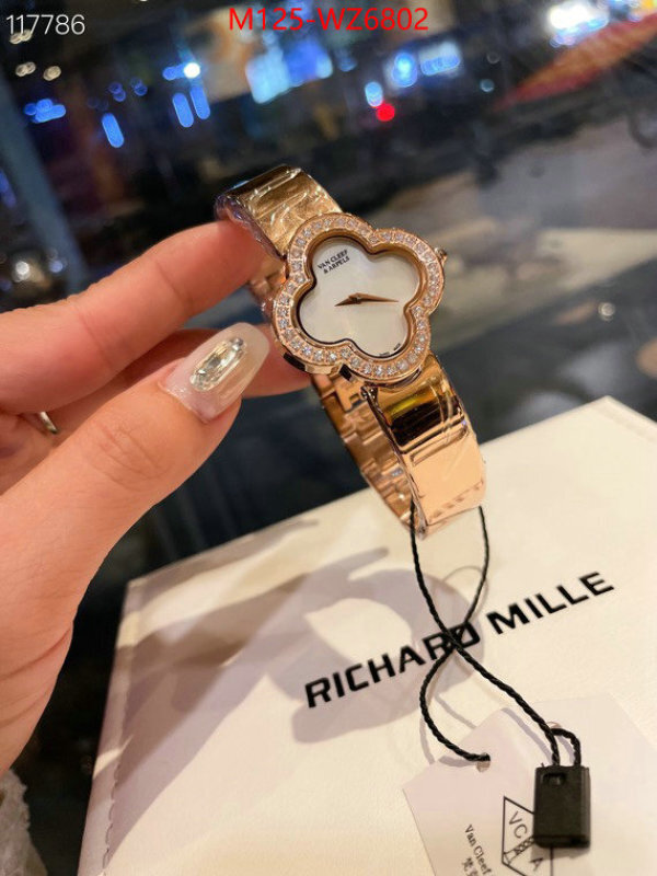 Watch(4A)-Van Cleef Arpels luxury fashion replica designers ID: WZ6802 $: 125USD