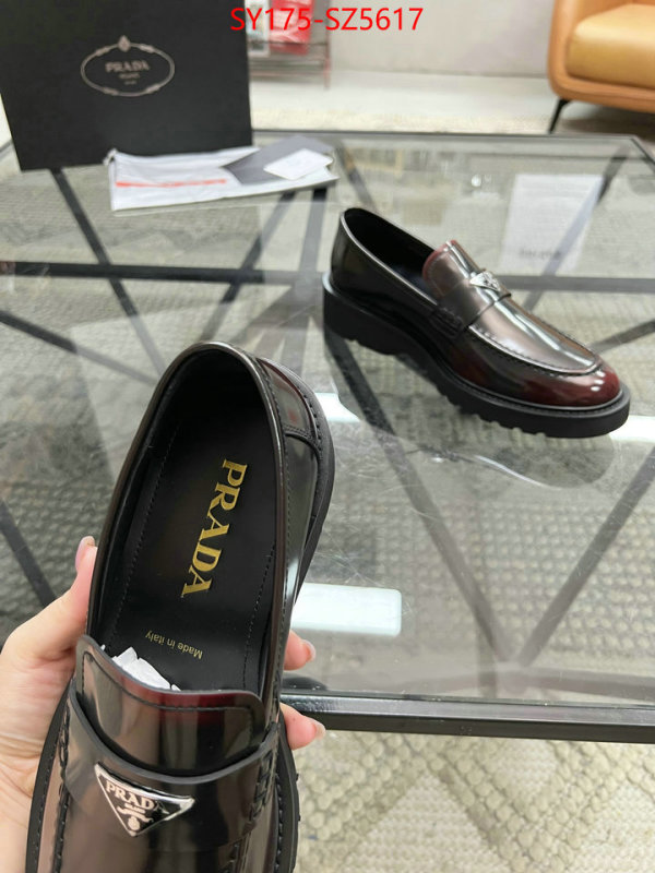 Men shoes-Prada aaaaa+ replica ID: SZ5617 $: 175USD