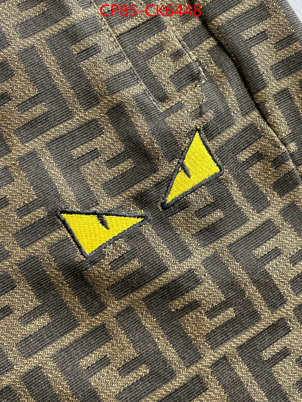 Clothing-Fendi what 1:1 replica ID: CK6448 $: 85USD