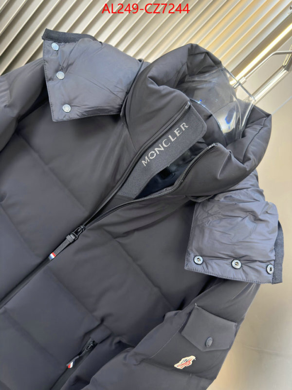 Down jacket Men-Moncler wholesale sale ID: CZ7244 $: 249USD