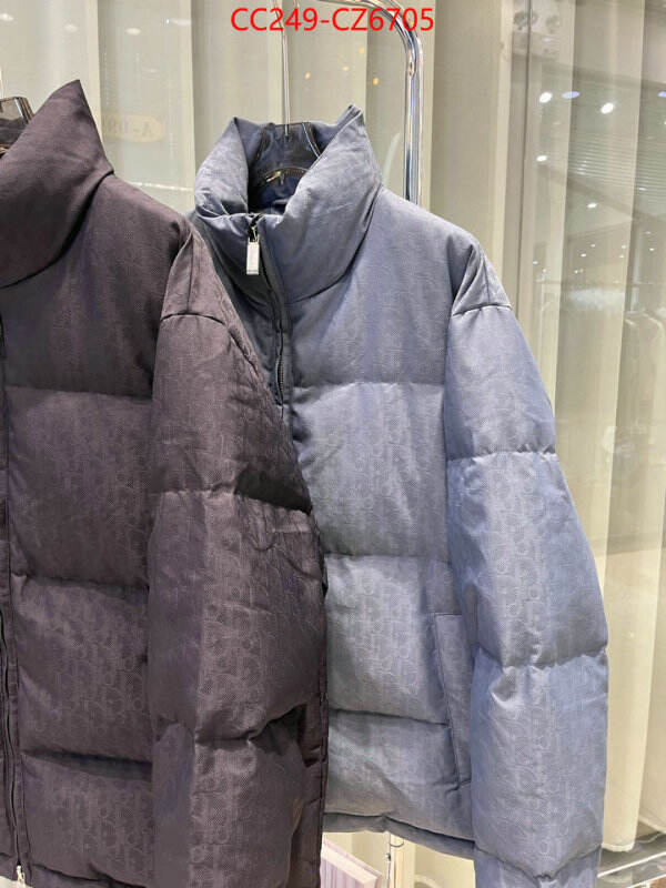 Down jacketMen-Dior high quality customize ID: CZ6705 $: 249USD