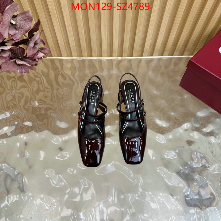 Women Shoes-Gucci top quality designer replica ID: SZ4789 $: 129USD
