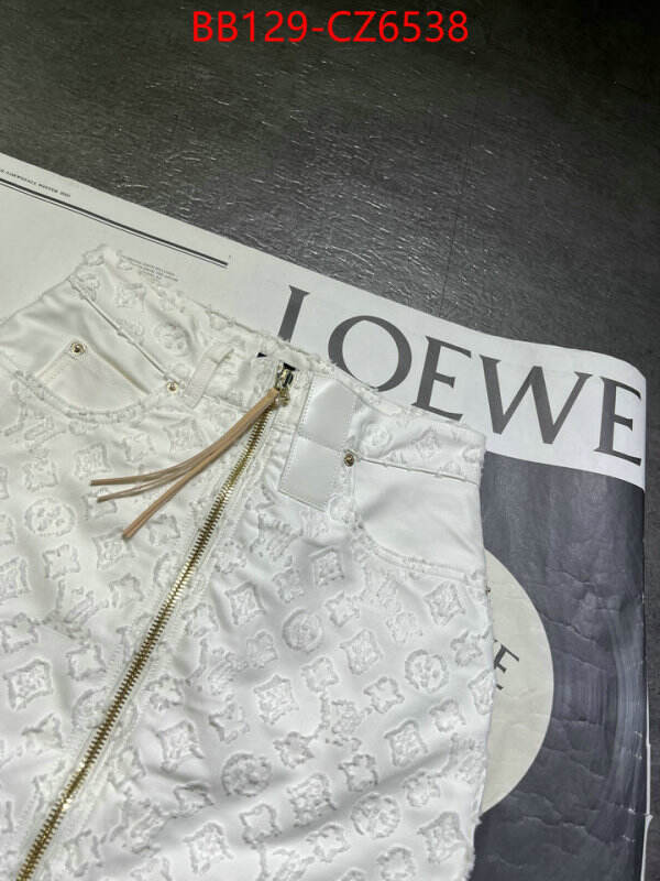 Clothing-LV designer fake ID: CZ6538 $: 129USD