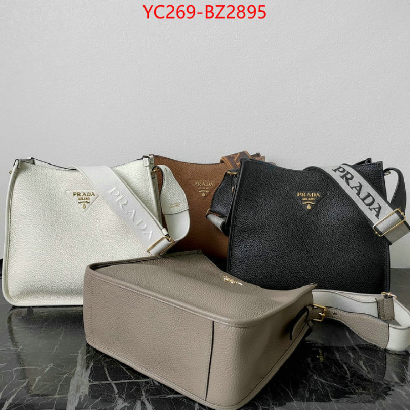 Prada Bags(TOP)-Crossbody- practical and versatile replica designer ID: BZ2895 $: 269USD,
