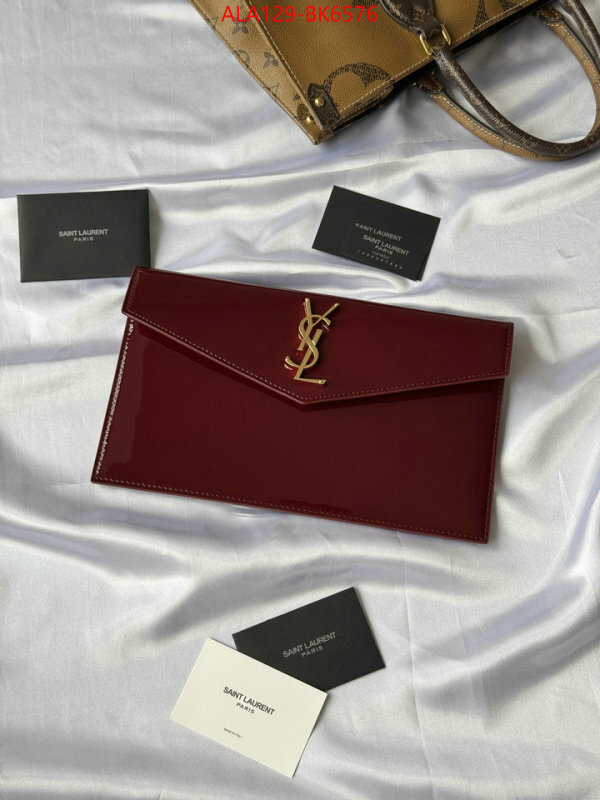 YSL Bags(TOP)-Clutch- new ID: BK6576 $: 129USD,