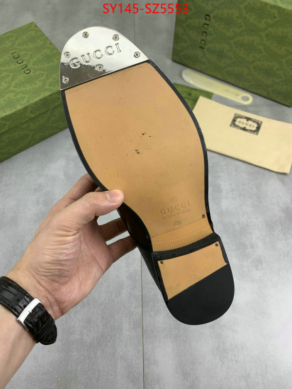 Men Shoes-Gucci aaaaa+ replica ID: SZ5553 $: 145USD