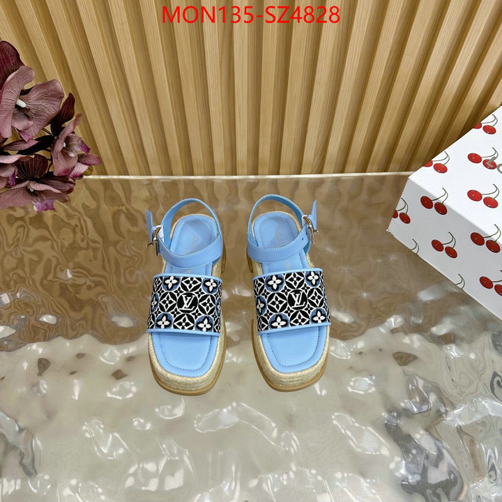 Women Shoes-LV wholesale replica shop ID: SZ4828 $: 135USD