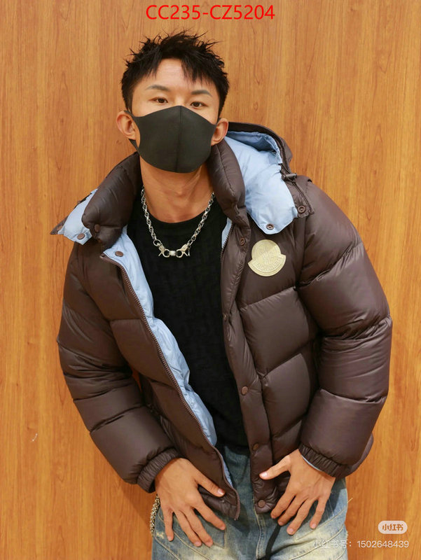 Down jacket Men-Moncler is it illegal to buy dupe ID: CZ5204 $: 235USD