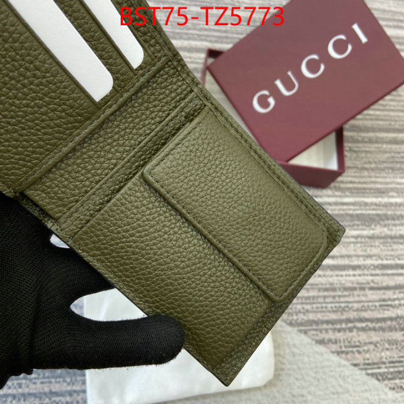 Gucci Bags(TOP)-Wallet- first top ID: TZ5773 $: 75USD,