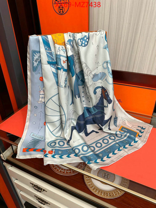 Scarf-Hermes fake cheap best online ID: MZ7438 $: 69USD