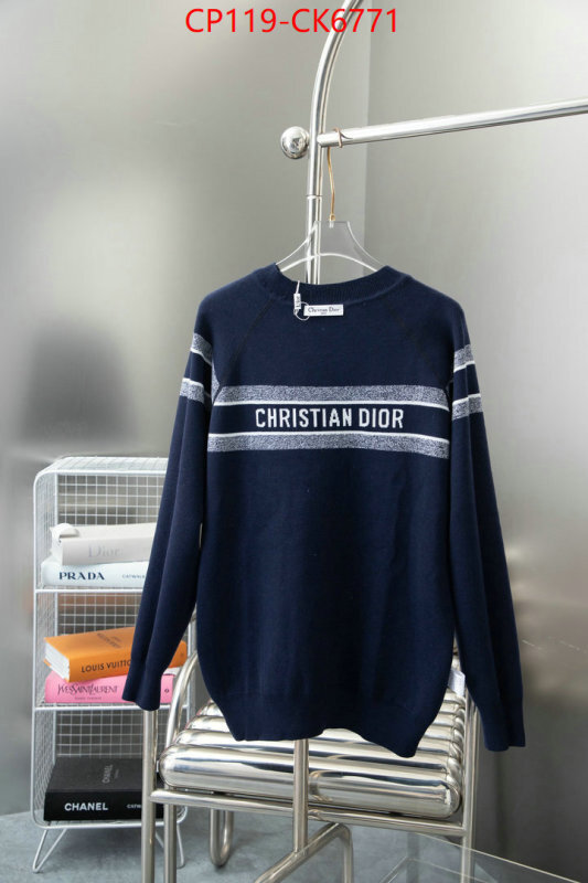 Clothing-Dior shop ID: CK6771 $: 119USD