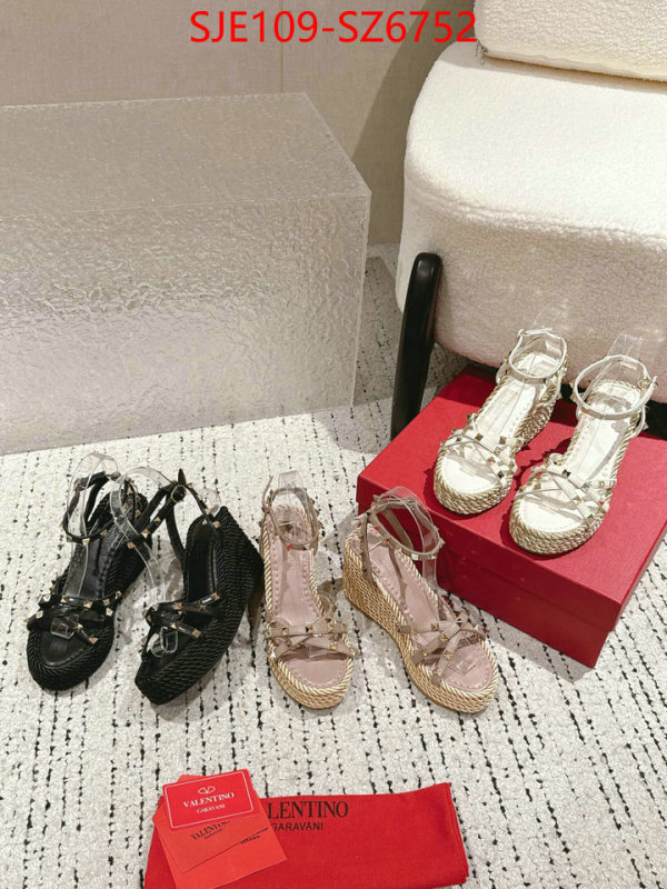 Women Shoes-Valentino knockoff highest quality ID: SZ6752 $: 109USD