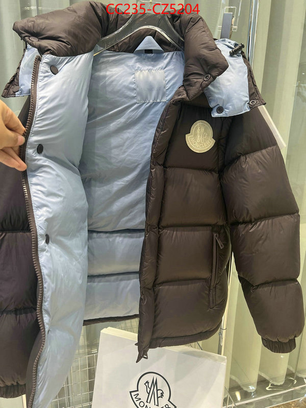 Down jacket Men-Moncler is it illegal to buy dupe ID: CZ5204 $: 235USD