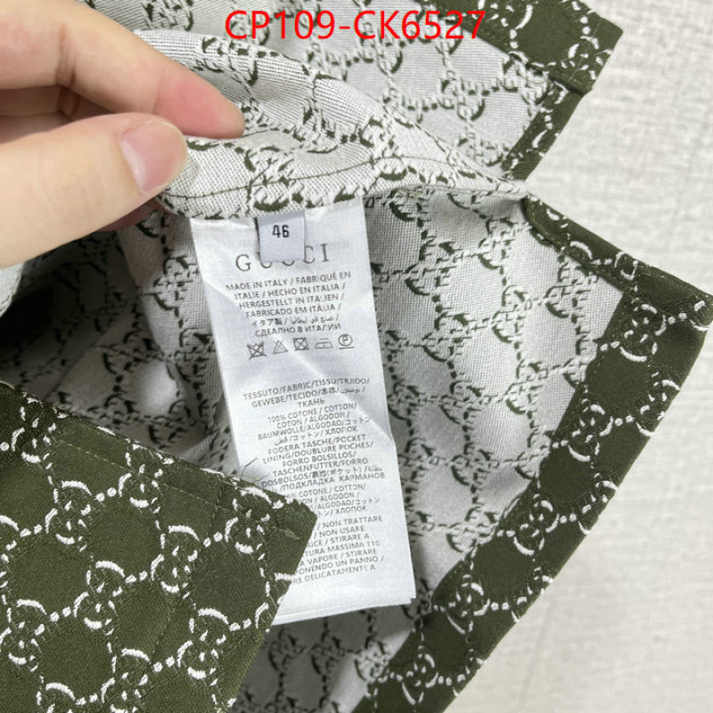Clothing-Gucci knockoff highest quality ID: CK6527 $: 109USD