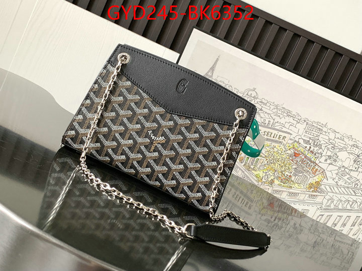 Goyard Bags(TOP)-Crossbody- online china ID: BK6352 $: 245USD,
