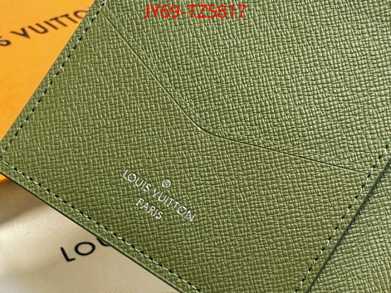LV Bags(TOP)-Wallet designer fake ID: TZ5817 $: 69USD,