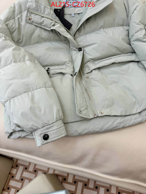 Down jacket Women-Prada replica wholesale ID: CZ6726 $: 215USD