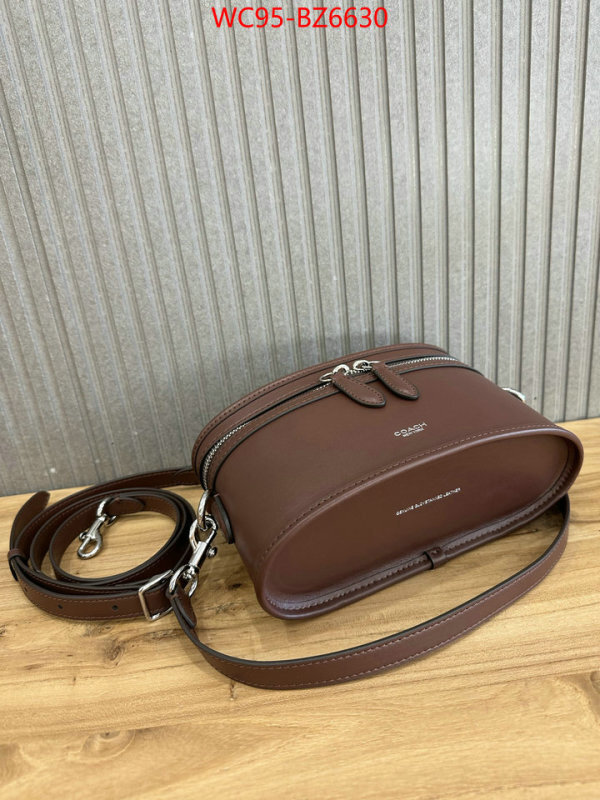 Coach Bags(4A)-Crossbody- fake ID: BZ6630 $: 95USD,