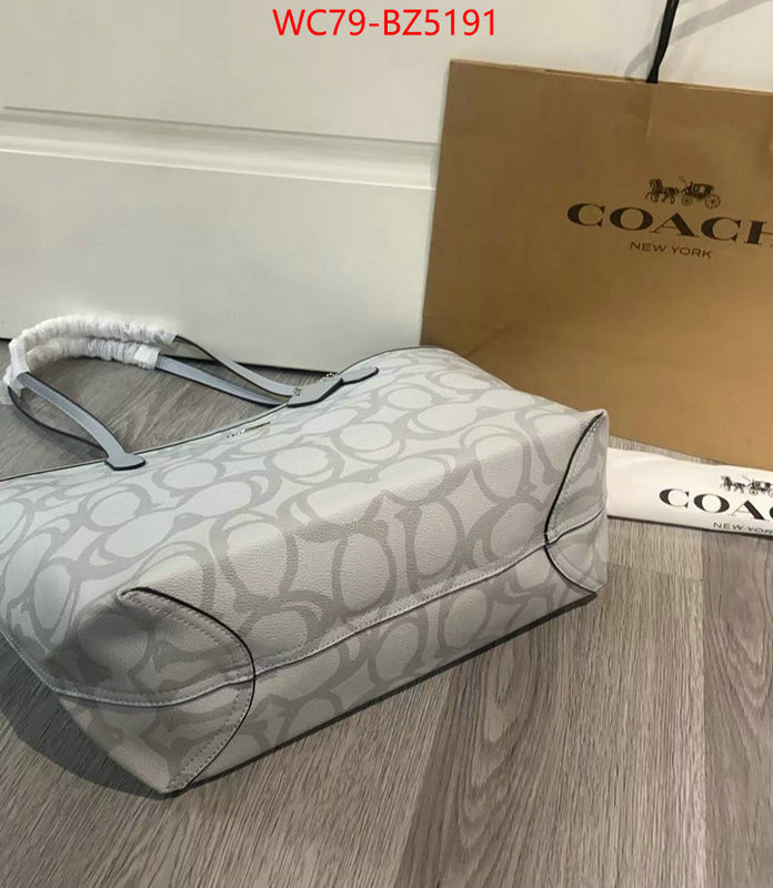 Coach Bags(4A)-Handbag- perfect ID: BZ5191 $: 79USD,