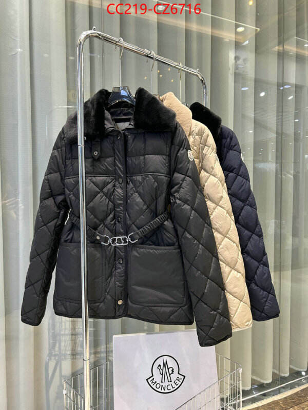 Down jacket Women-Moncler how to buy replcia ID: CZ6716 $: 219USD