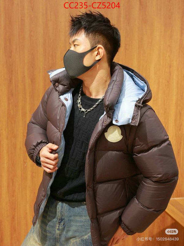 Down jacket Men-Moncler is it illegal to buy dupe ID: CZ5204 $: 235USD