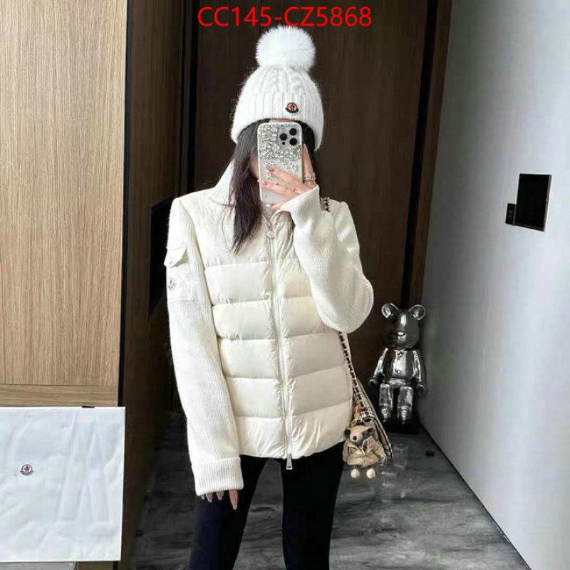 Down jacket Women-Moncler designer wholesale replica ID: CZ5868 $: 145USD
