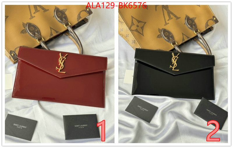 YSL Bags(TOP)-Clutch- new ID: BK6576 $: 129USD,