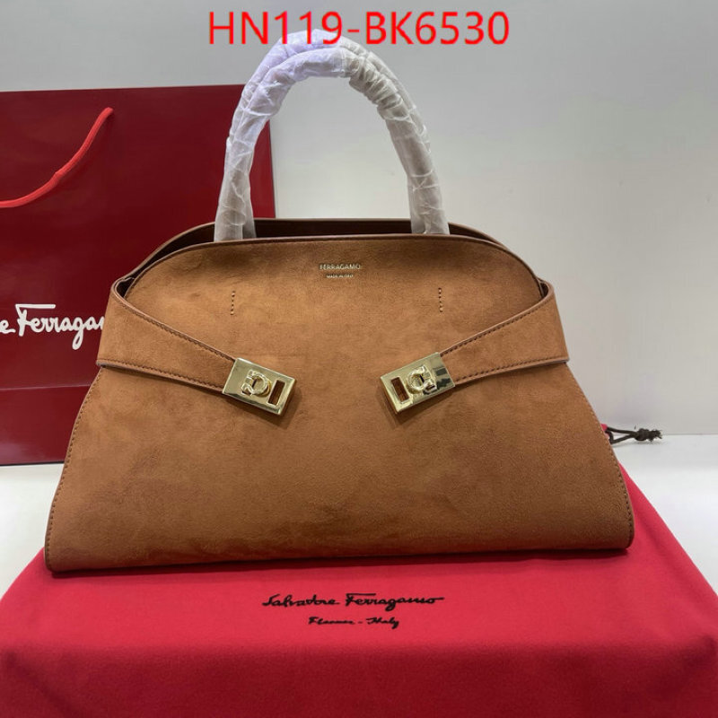 Ferragamo Bags(4A)-Handbag- 2024 replica wholesale cheap sales online ID: BK6530 $: 119USD,