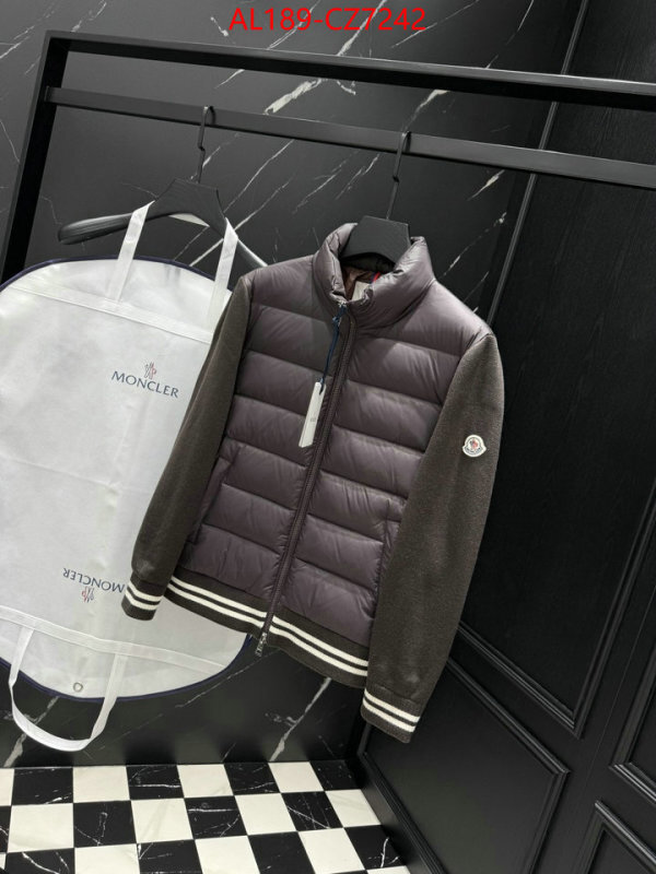 Down jacket Men-Moncler the best designer ID: CZ7242 $: 189USD