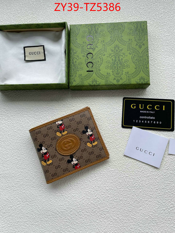 Gucci Bags(4A)-Wallet- how can i find replica ID: TZ5386 $: 39USD,