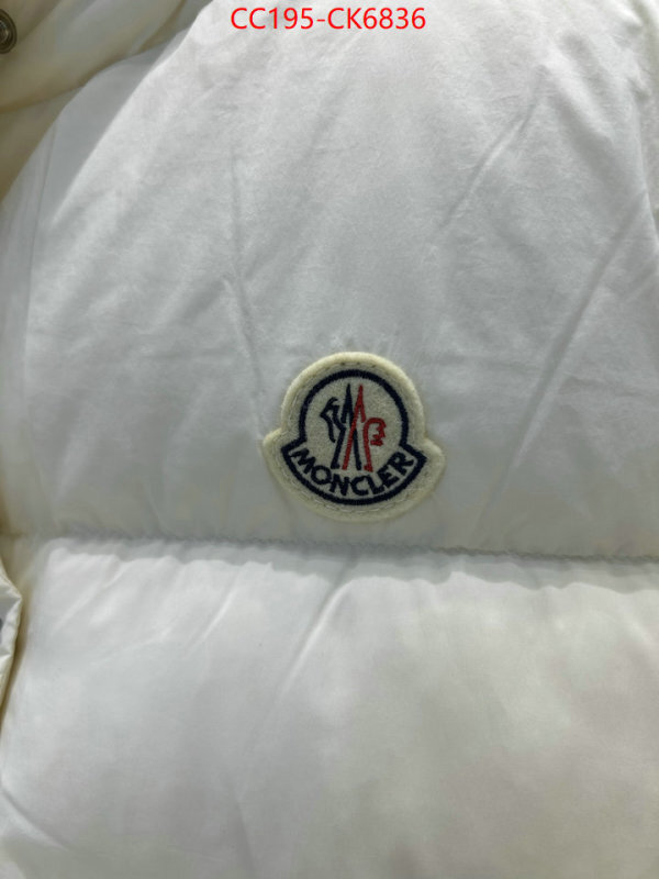 Down jacket Women-Moncler hot sale ID: CK6836 $: 195USD