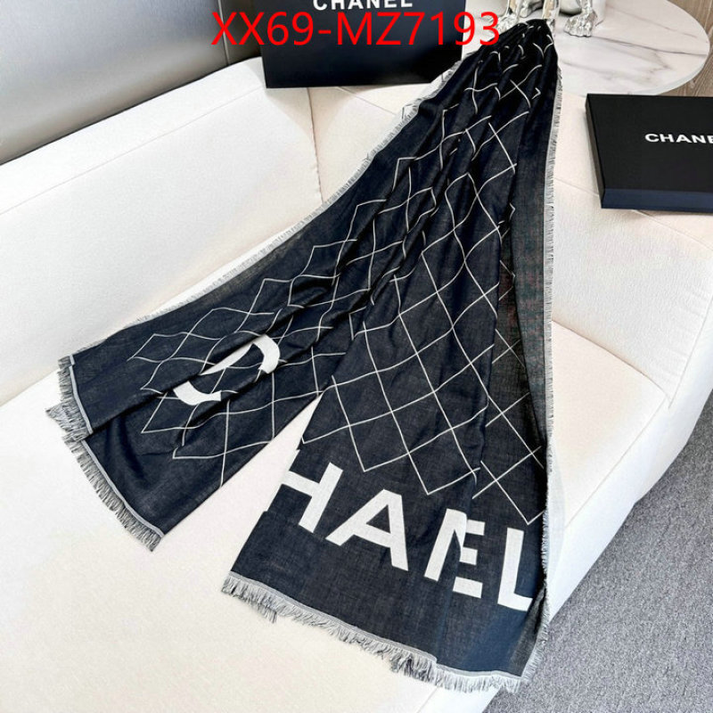 Scarf-Chanel buy aaaaa cheap ID: MZ7193 $: 69USD