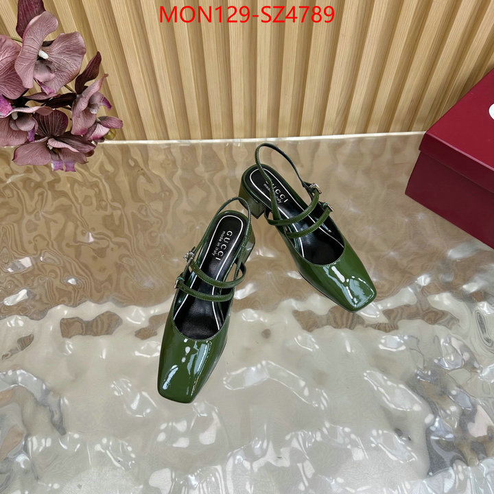 Women Shoes-Gucci top quality designer replica ID: SZ4789 $: 129USD