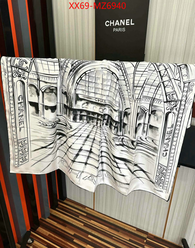 Scarf-Chanel fashion replica ID: MZ6940 $: 69USD