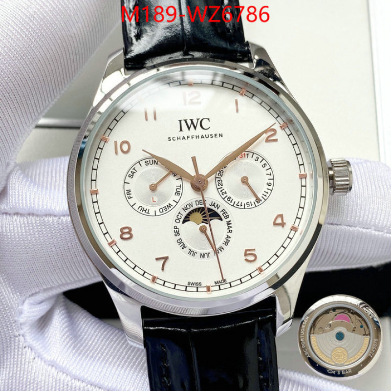 Watch(4A)-IWC fake ID: WZ6786 $: 189USD