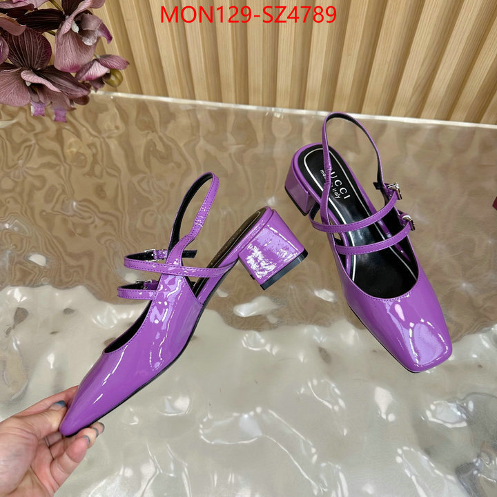 Women Shoes-Gucci top quality designer replica ID: SZ4789 $: 129USD