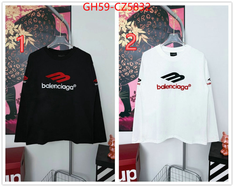 Clothing-Balenciaga luxury ID: CZ5832 $: 59USD