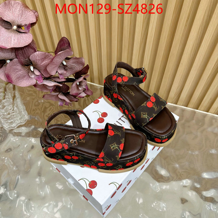 Women Shoes-LV buy replica ID: SZ4826 $: 129USD